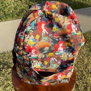 Loungefly the little mermaid Ariel full size backpack